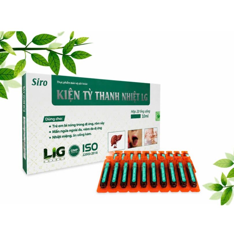 Siro Kiện tỳ thanh nhiệt LG